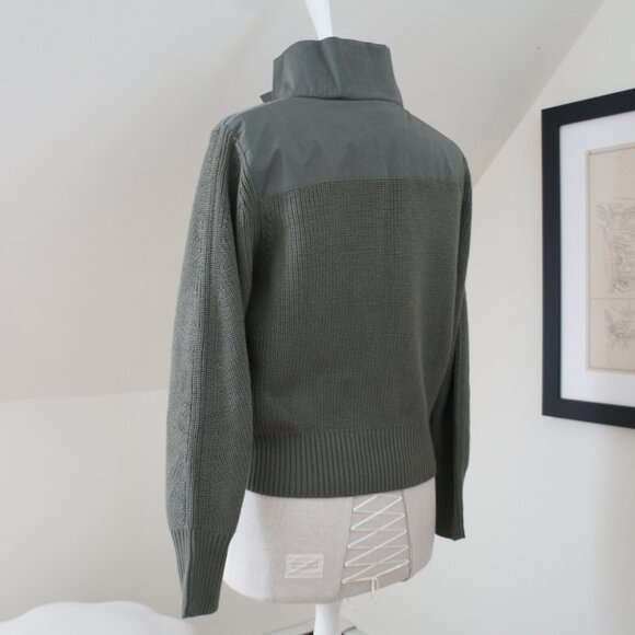 Athleta Hanover Hybrid 1/2 Zip Sweater in Beige Size Medium - Picture 15 of 16